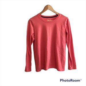Sonoma Long Sleeve Sleep Soft Coral Colored Womens Shirt Size M
